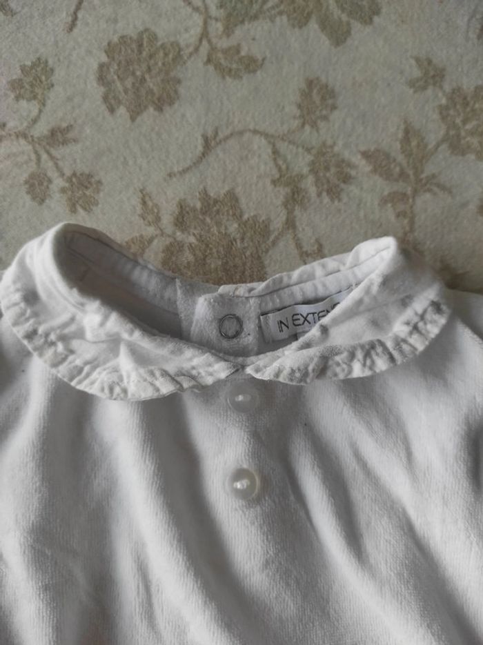 Lot de 4 pyjamas velours fille 12 mois - photo numéro 5