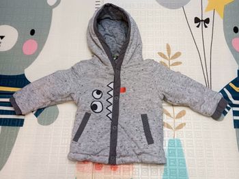 Veste en molleton à capuche 6-9M