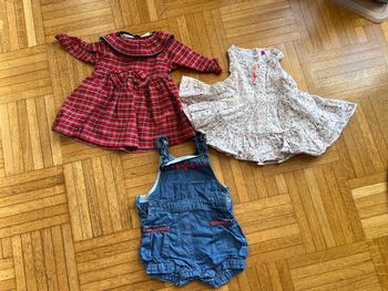 Lot robes combi-short 3mois