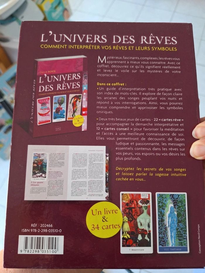 Livre l univers des reves - photo numéro 2