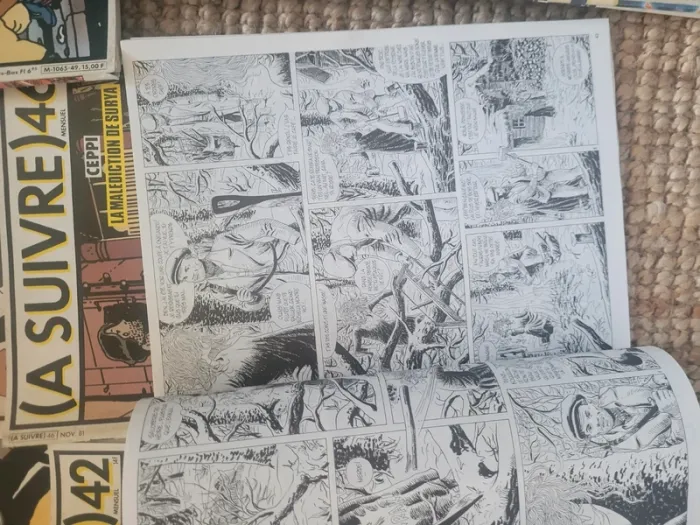 Lot de 39 numéros du magazine culte (À Suivre)De la fin des années 70 à 1983 - photo numéro 8
