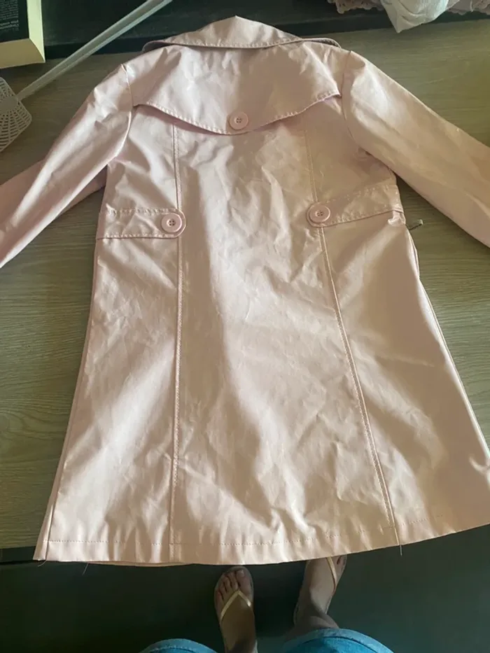 Imperméable rose ( ciré) - photo numéro 3
