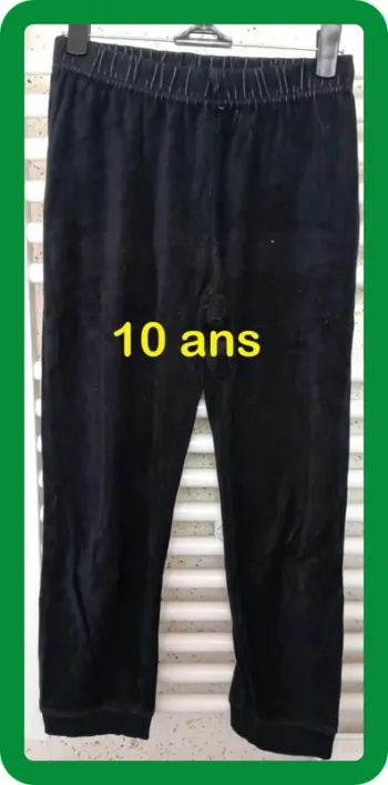 Pantalon de pyjama bleu marine Gémo Taille 10 ans