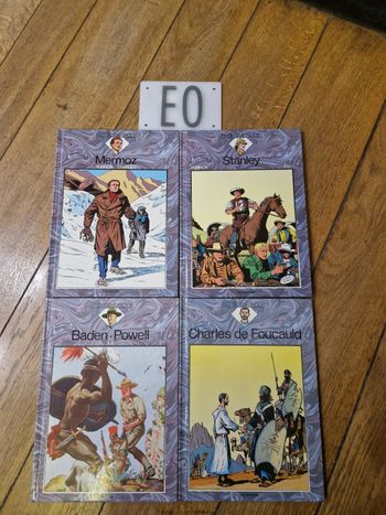 Lot de 4 bd collection figures de proue en eo