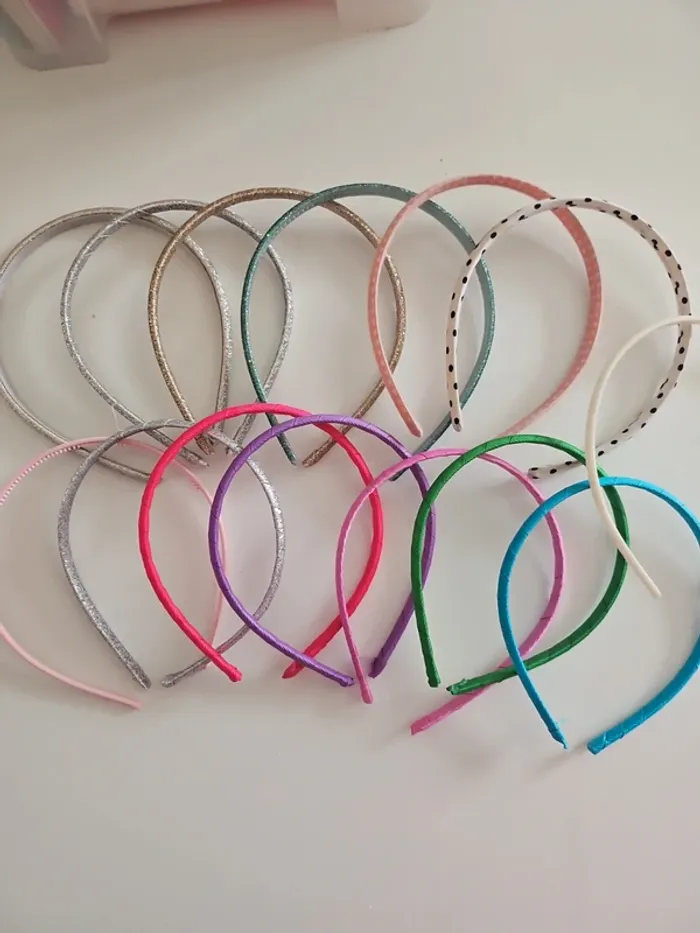 Lot de 15 serre-têtes