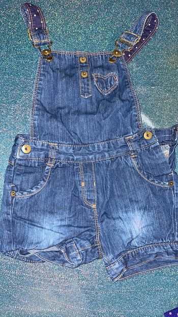 Jolie salopette réglable T 4 ans 104cm