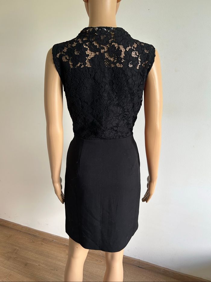 Robe portefeuille noire neuve avec dentelle Morgan taille 36 (valeur 75€) - photo numéro 5