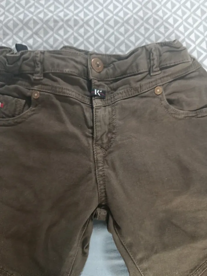 Pantalon slim Kaporal garçon taille 10 ans - photo numéro 2