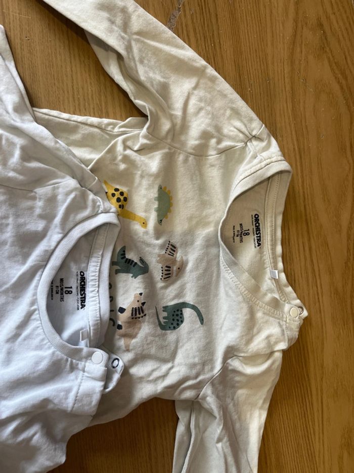 T-shirt manches longues 18m orchestra - photo numéro 2