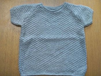 Pull manches courtes - Fille - 6 ans