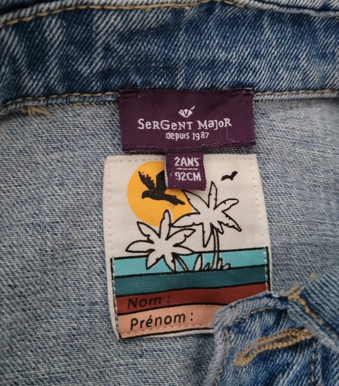 Veste en jean garçon Sergent Major - (2-3 ans) - photo numéro 3