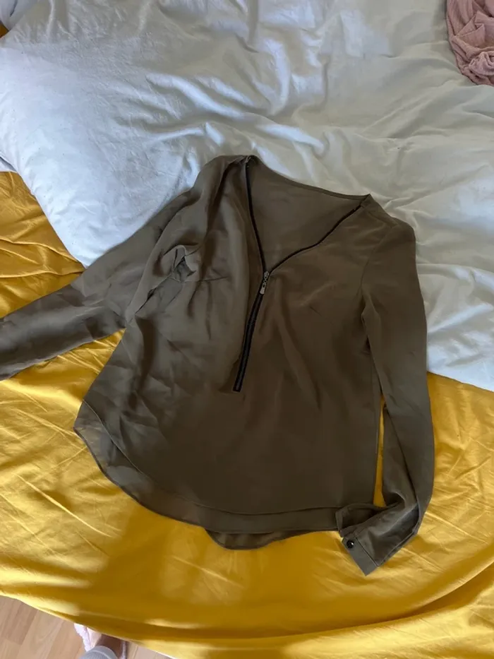 Chemise kaki - photo numéro 2