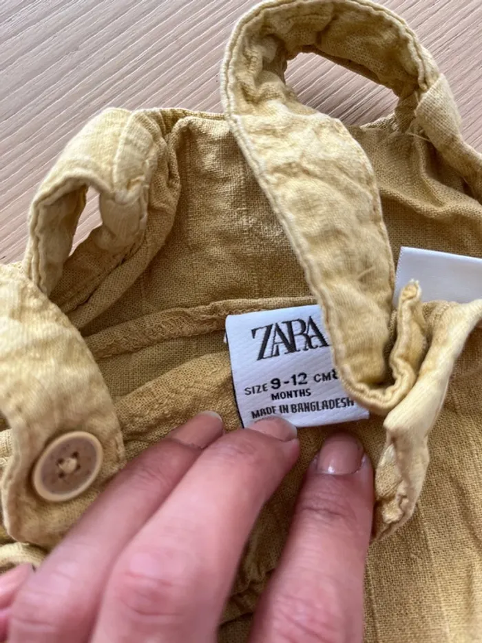 Salopette Zara 9-12mois - photo numéro 2