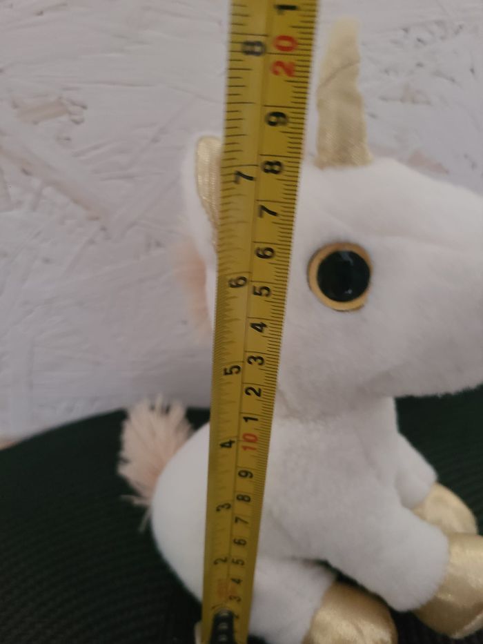 Aurora, doudou licorne Doré - photo numéro 3