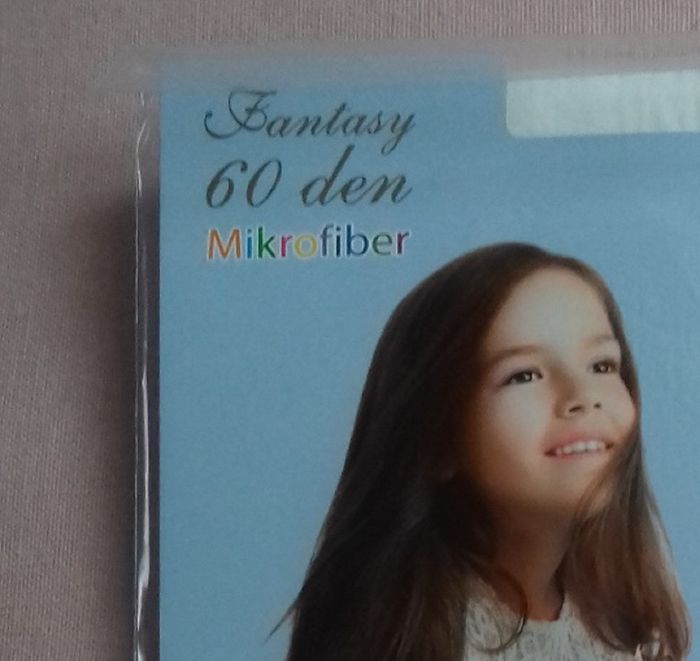 Collants blancs fillette - Fantasy - T.8/9 ans - Neufs - photo numéro 7