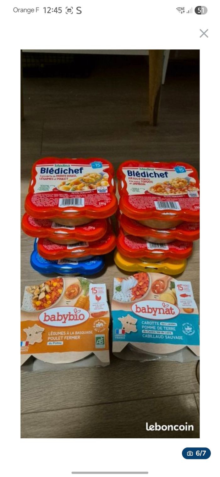 Repas enfant 12M - photo numéro 6