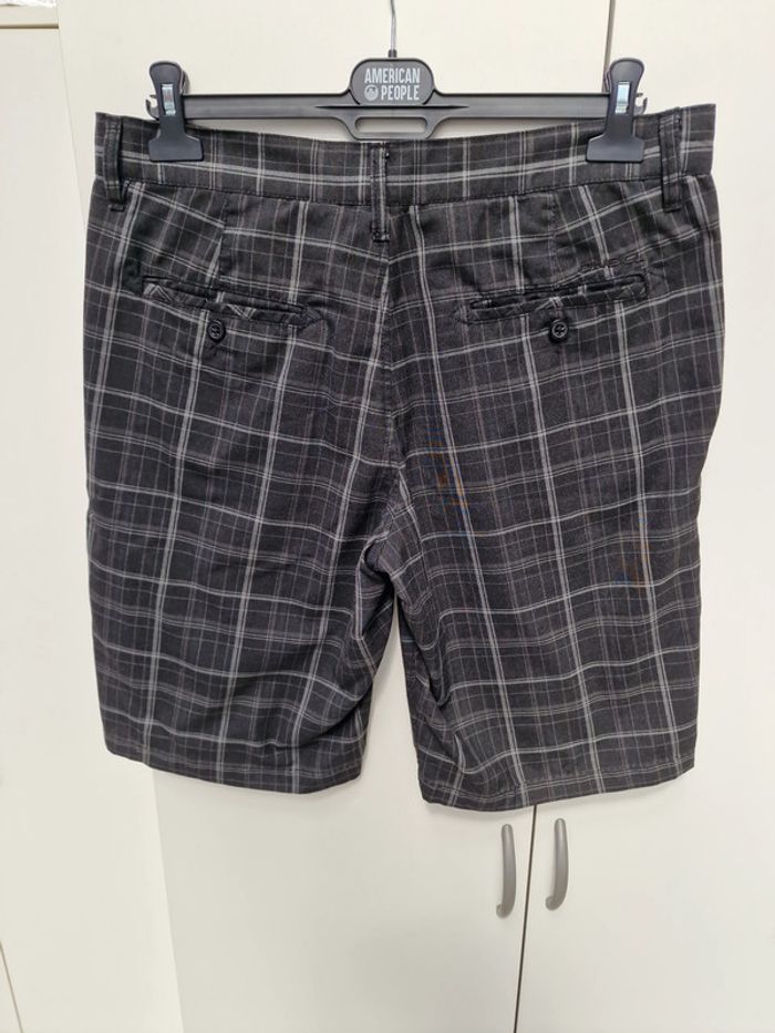 Short Cargo Noir Carreaux Gris O'Neill - photo numéro 4