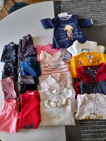 Lots ensembles/haut/leggings 3 mois