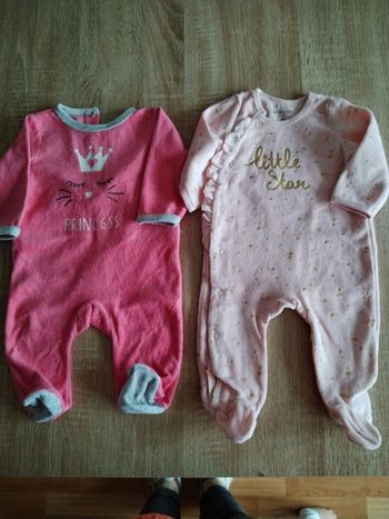 Pyjama épais bébé fille