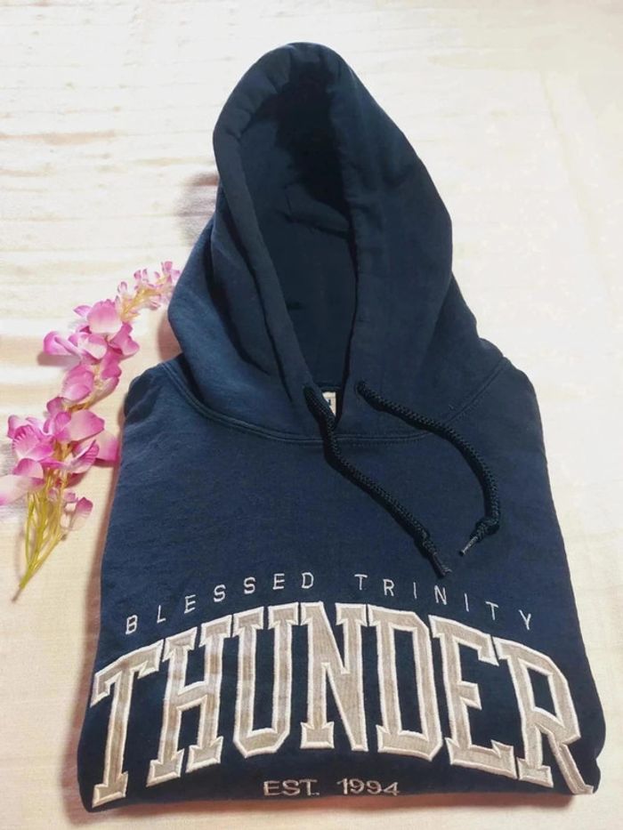 Sweat à capuche mixte Blessed Trinity Thunder Taille S - photo numéro 10