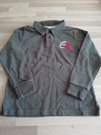 Polo manches longues taille 8 ans