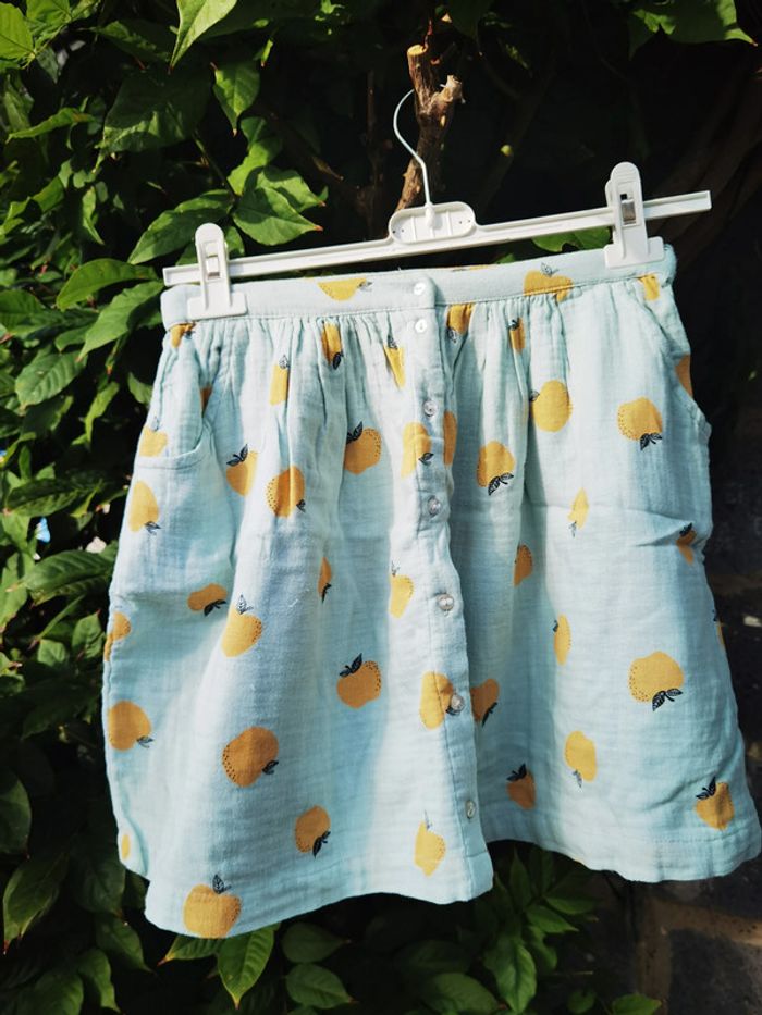 D1704 - jupe fille 10 ans