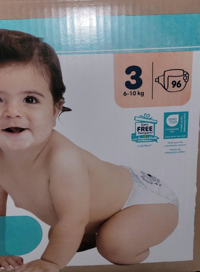 Couches Pampers Harmonie T3 - photo numéro 2