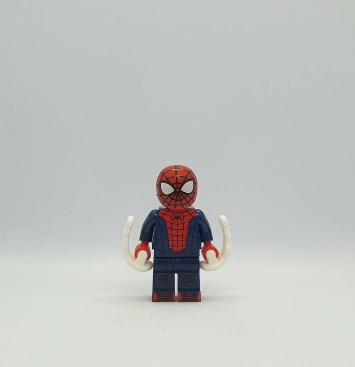 🕸 Figurine Marvel Spider-Man - Miles Morales Great Responsability Suit - (Style Lego) 🕸 - photo numéro 5