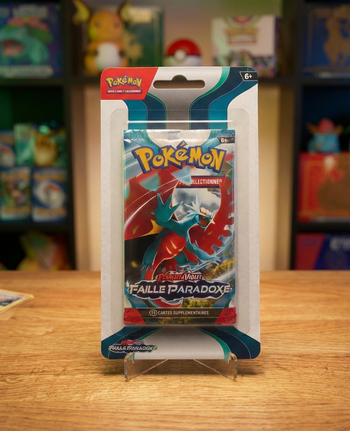 Blister Pokémon EV04 Faille Paradoxe - Neuf & Scellé - Rugit Lune