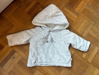 Manteau réversible bébé garçon 3 mois