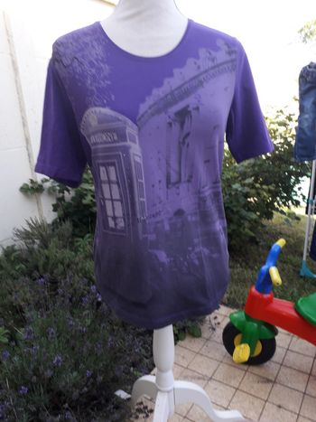 Betty barclay tee-shirt violet taille 40/ 42