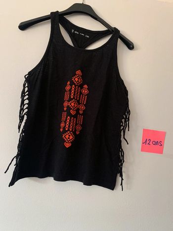 Débardeur à franges