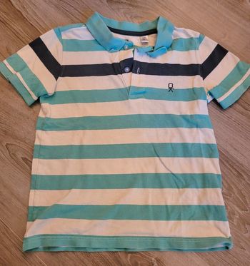 Polo à rayures MC Okaidi 10 ans