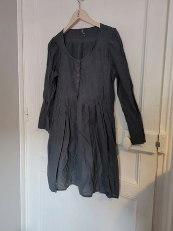 Robe sud express M bleu gris