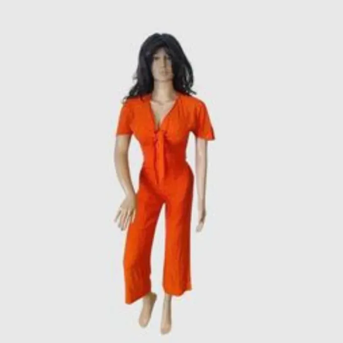 Combinaison BZB rouge - L'élégance fluide et tendance à prix doux ! - photo numéro 2
