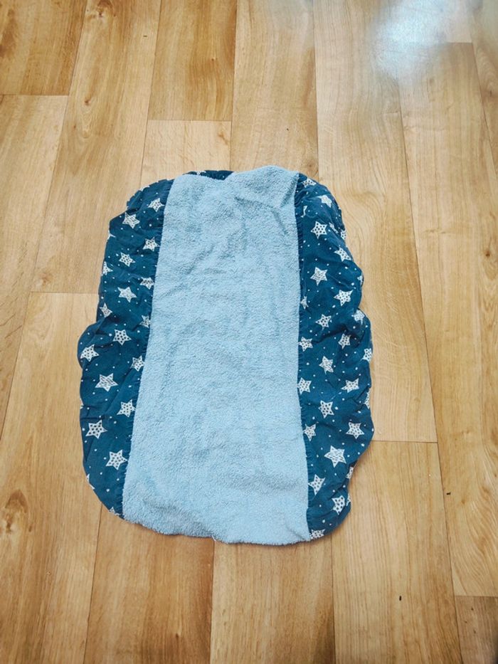 Drap housse eponge en  coton