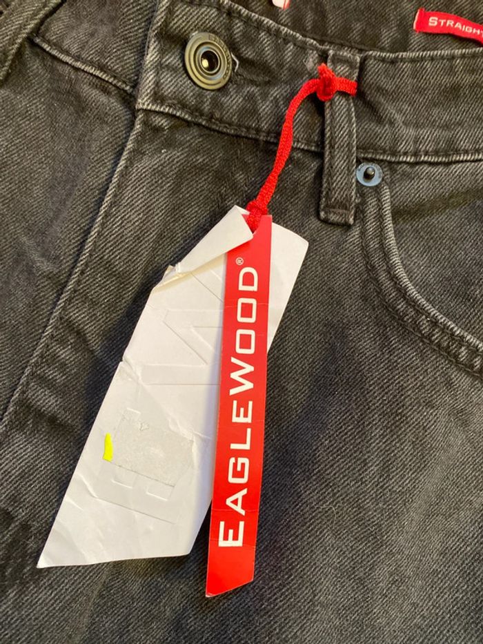 Pantalon jean noir Eaglewood Eagle Wood taille 40 Neuf - photo numéro 3
