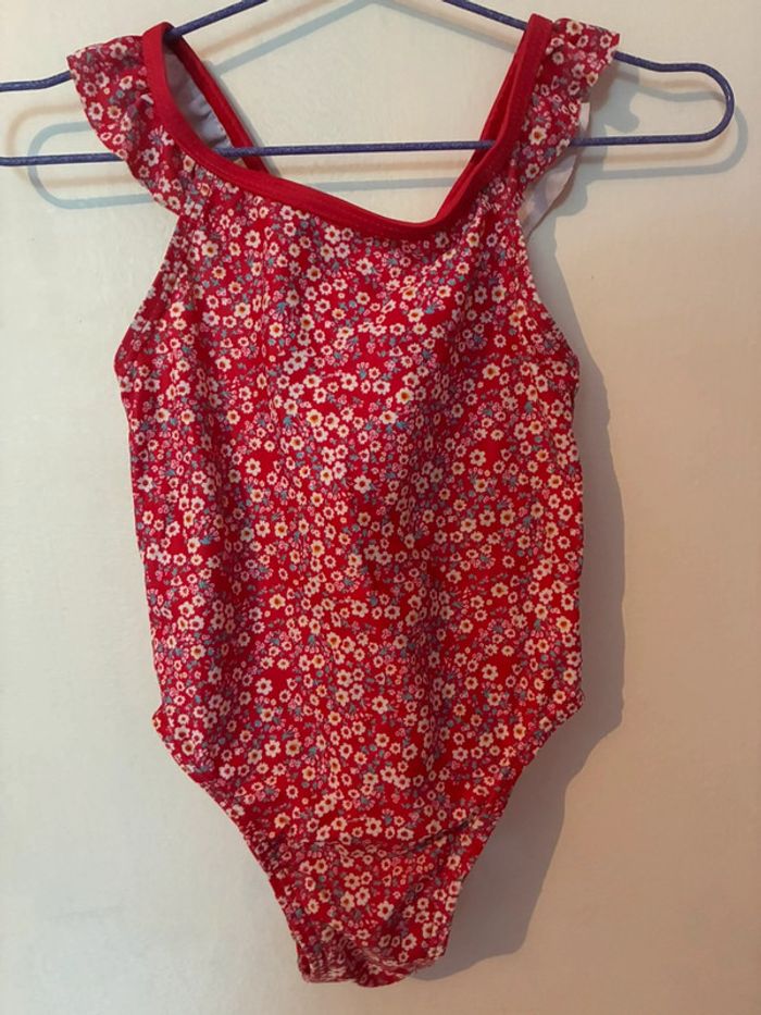 Maillot de bain liberty 1 pièce, taille 23 mois, Tape à l’œil. - photo numéro 2
