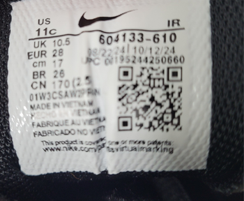 Paire de Nike Air Max TN Fille taille 28
