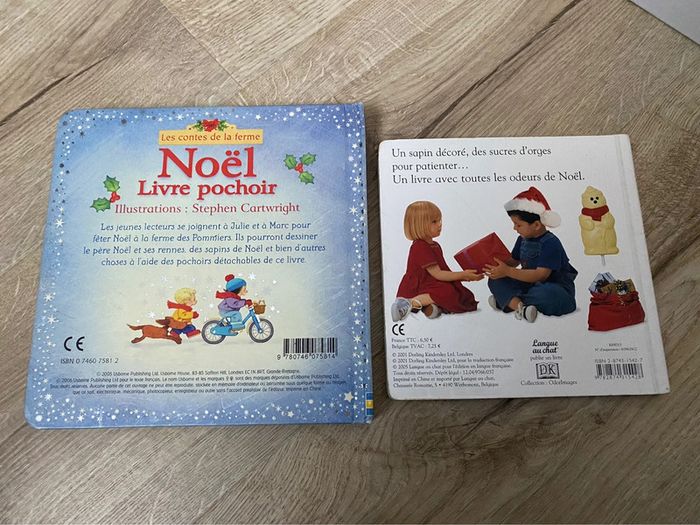 Lot de 2 livres de noël bébé - photo numéro 2