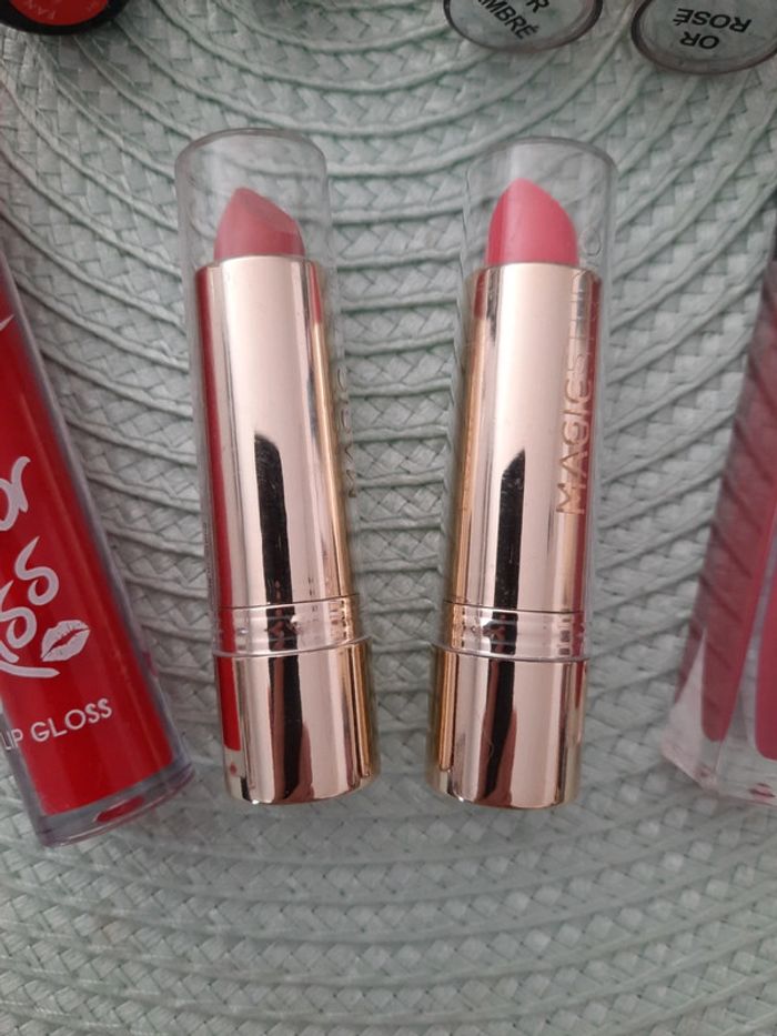 Maquillage neuf rouge à lèvres gloss highlighter #lora11beaute - photo numéro 3
