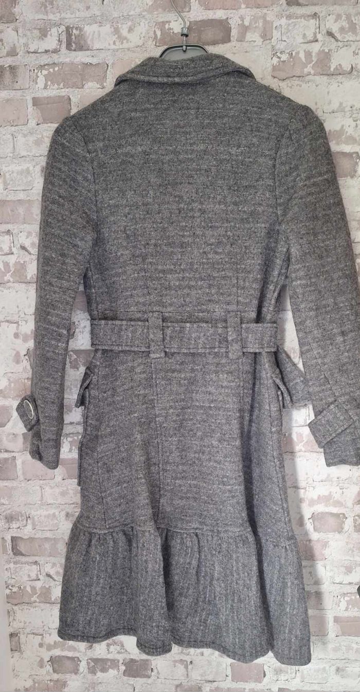 Long manteau gris - photo numéro 3