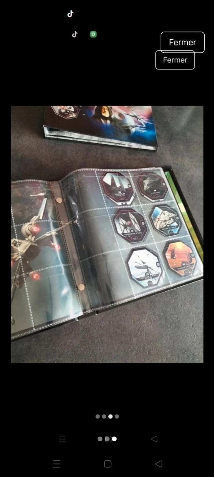 Lots de 2 classeurs Star Wars complet - photo numéro 4