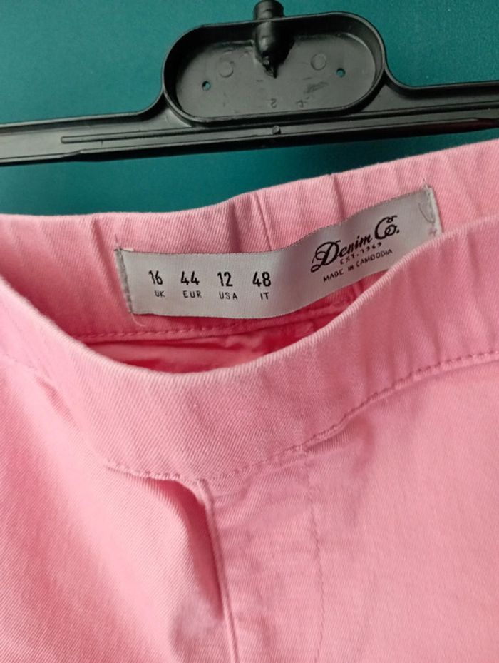 Pantalon femme coton rose - photo numéro 3