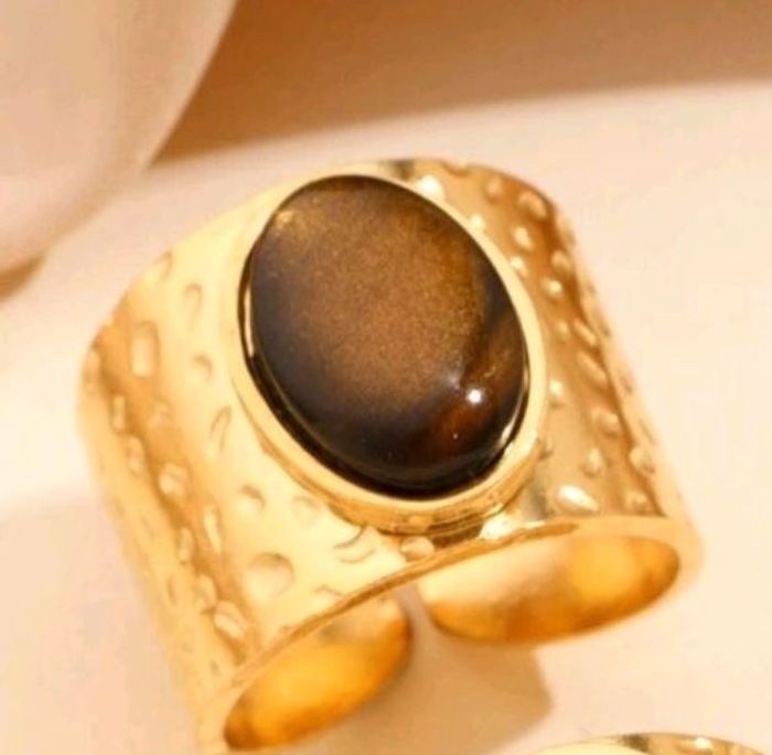 Bague manchette bohème