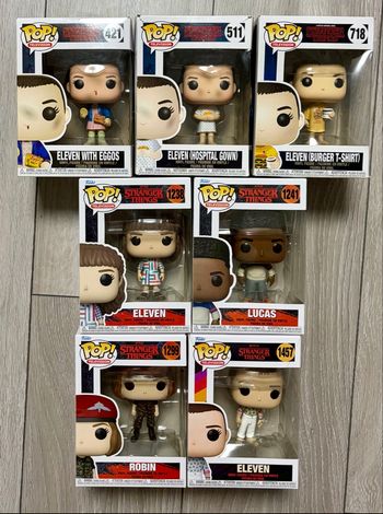 Lot de 7 Figurines Funko Pop Stranger Things