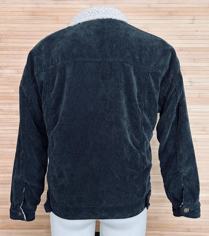 Jacket noir sherpa femme - photo numéro 4