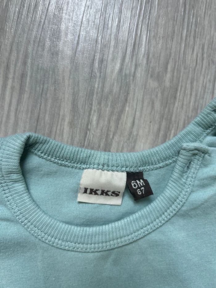 T-shirt IKKS 6 mois - photo numéro 2