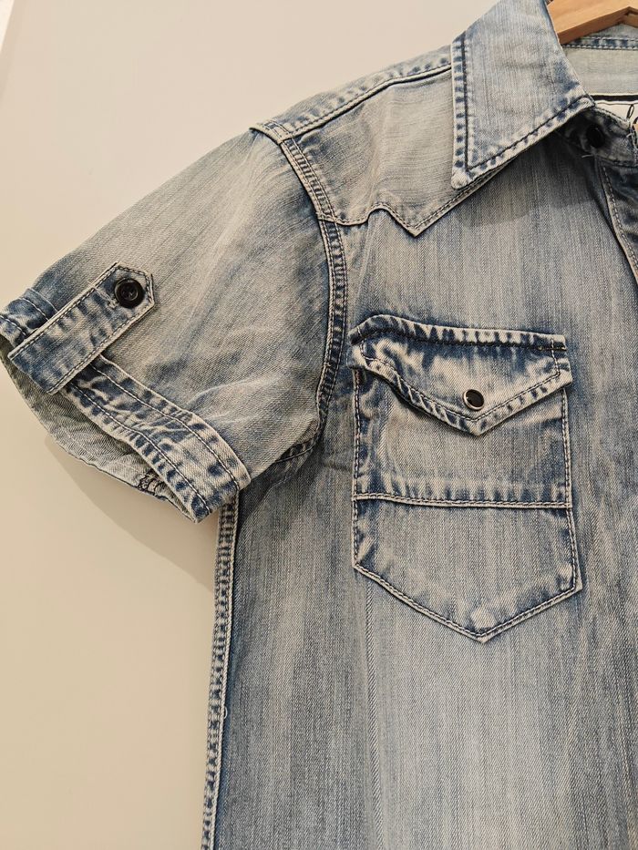 Chemise en jean Rivaldi homme M – neuve sans étiquette - photo numéro 8