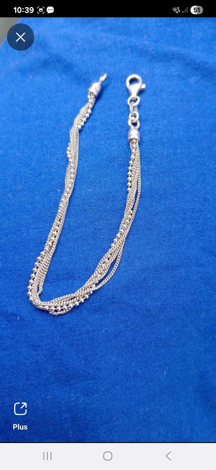 Bracelet en argent